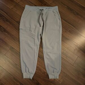Figs blue gray technical joggers large